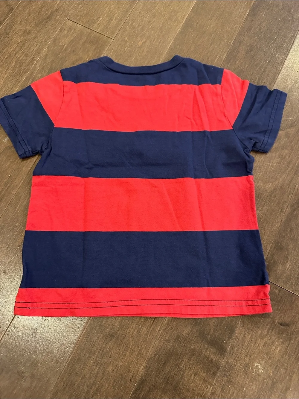 Ralph Lauren Kids Short-Sleeve Tee Set - White & Red/Navy Stripe